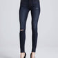 7 For All Mankind - The Skinny Crop & Roll Jean