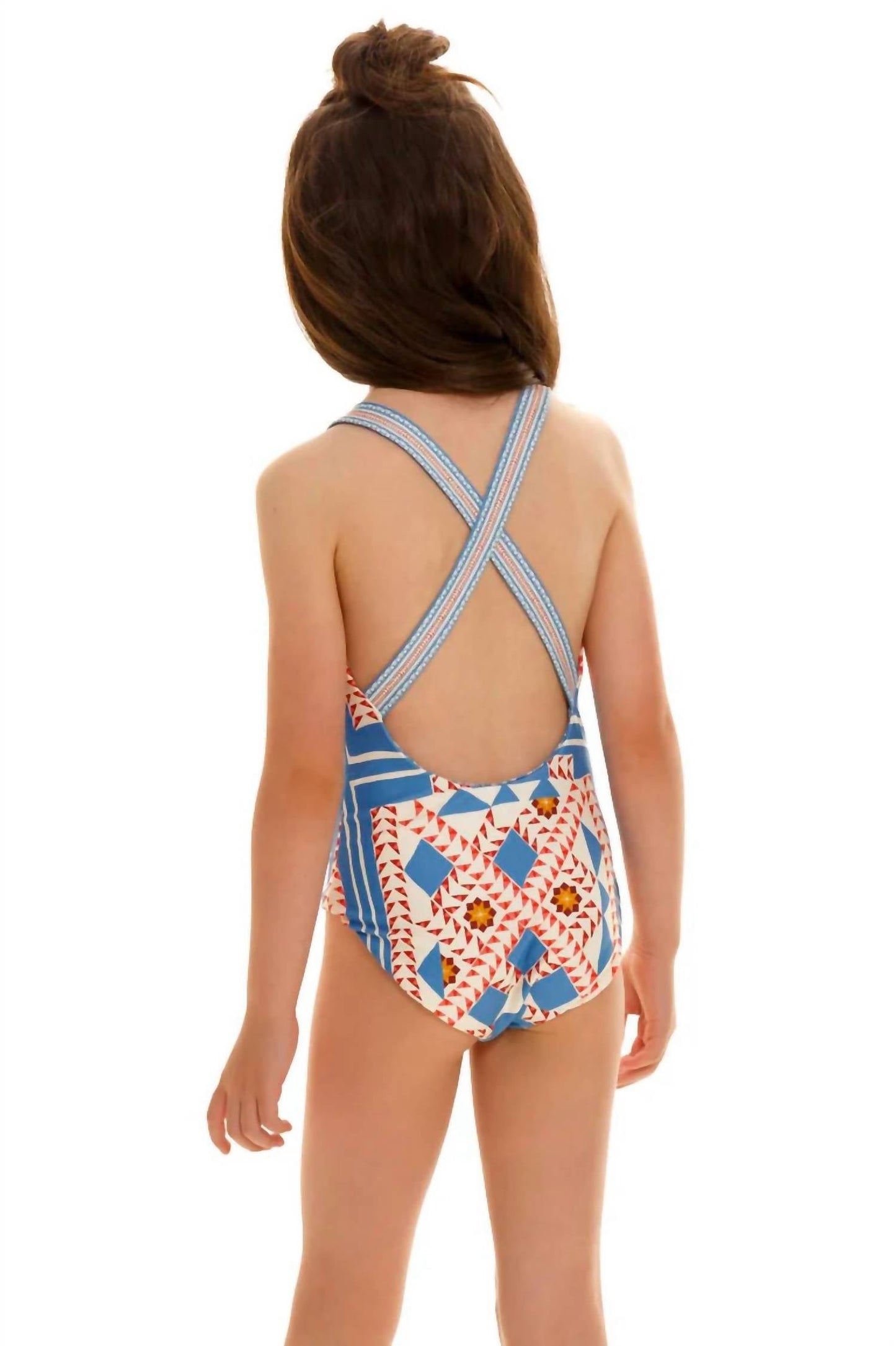 Agua Bendita - Girl's Amina Tout One Piece