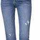 Flying Monkey - Quincy Mid Rise Crop Bootcut Jean