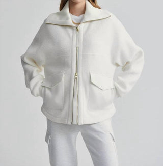 Varley - Jaqueta de lã com bolso Eleanor Patch Pocket