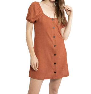 Santuário - Vestido de malha com botões