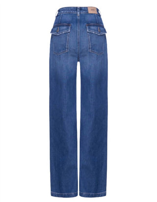 Edwin - Calça Jeans Manhattan de Perna Larga