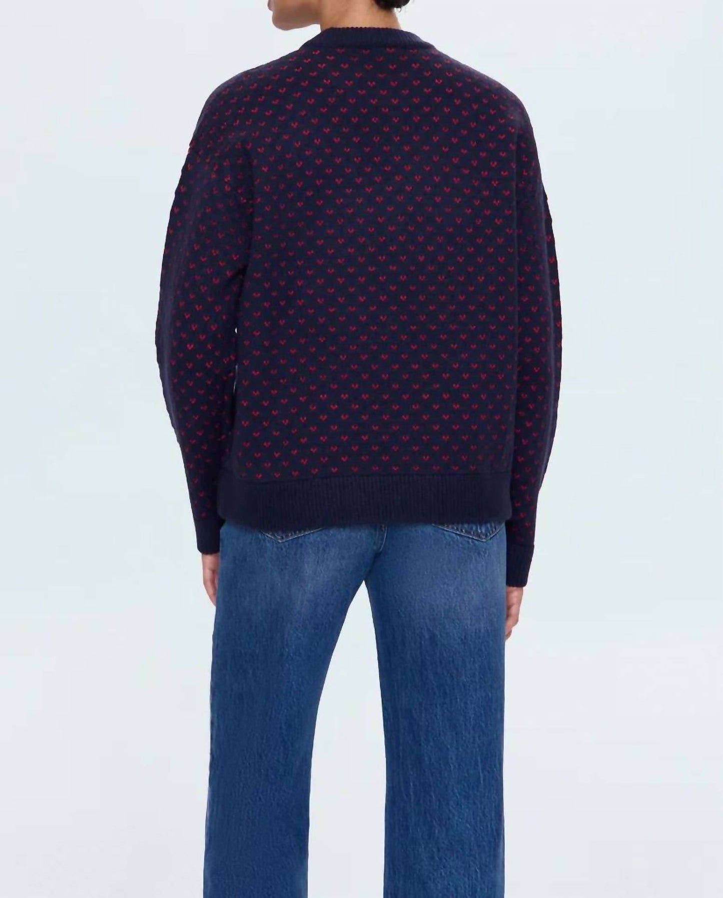 Pistola - Hanna Red Hearts Sweater