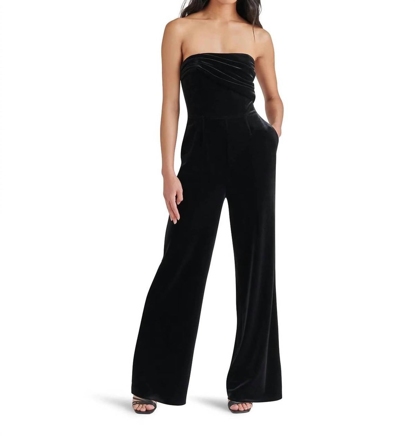 Steve Madden - Swanilda Velvet Jumpsuit
