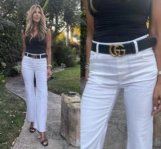 Bevy Flog - Calça Amanda de perna larga