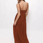 Hutch - Diamond Pleated Maxi Dress