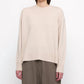 7115 By Szeki - Relaxed Rolled Seam Sweater