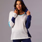 French Kyss - V-neck Long Sleeve Hoodie