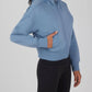 90 Degree By Reflex - Girls Scuba Full Zip Hooded Jacket