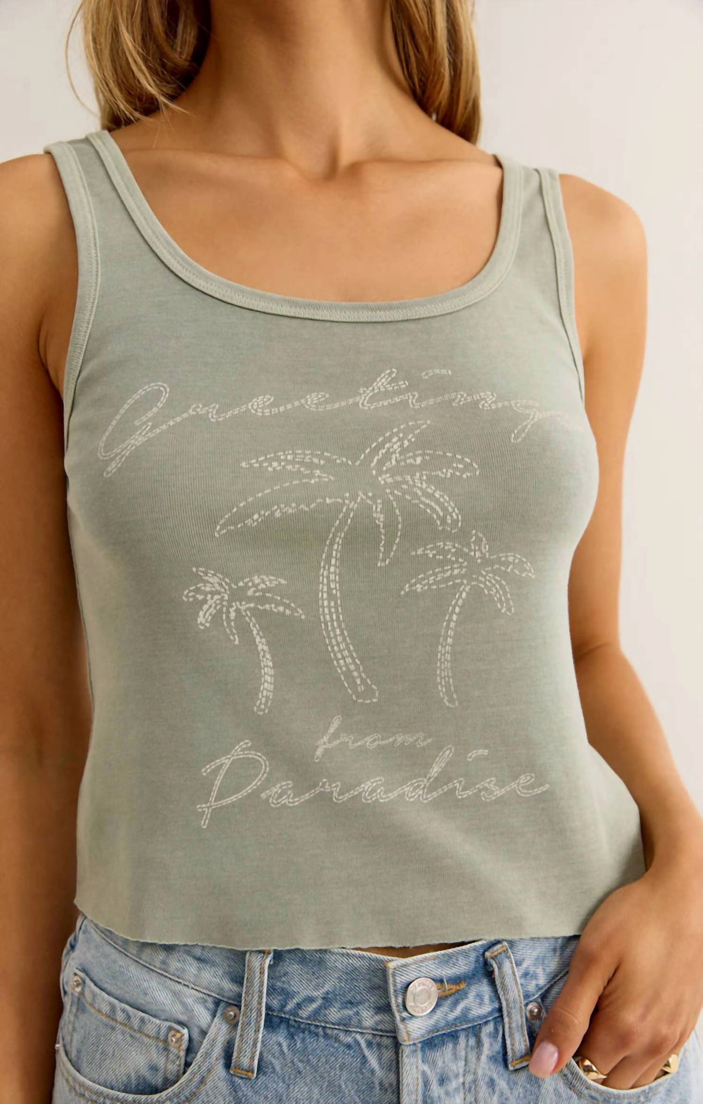 Z Supply - Greetings Sun Trip Tank Top
