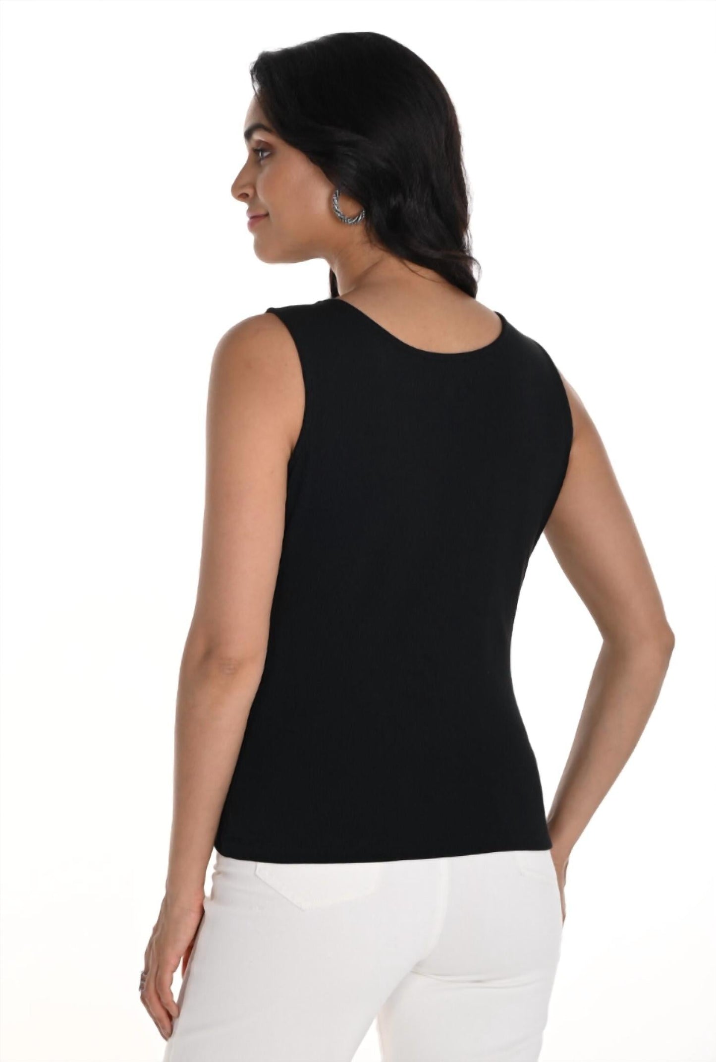 Frank Lyman - 256773U - Chain Collar Mini Rib Tank