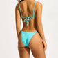 Seafolly - Oasis Tie Side Rio Bikini Bottom