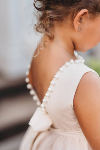 Only Little Once - Pearl Accent Gown