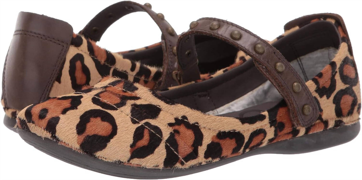 Otbt - Women's Grace Hair On Leather Ballet Flat