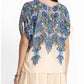 Johnny Was - RUCHED SLEEVE BLOUSE