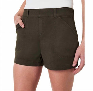 Spanx - Shorts de sarja elástica