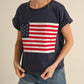 Jodifl - Ross American Flag Tee