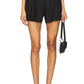 Astr - Ollie Pleated Linen Blend Shorts