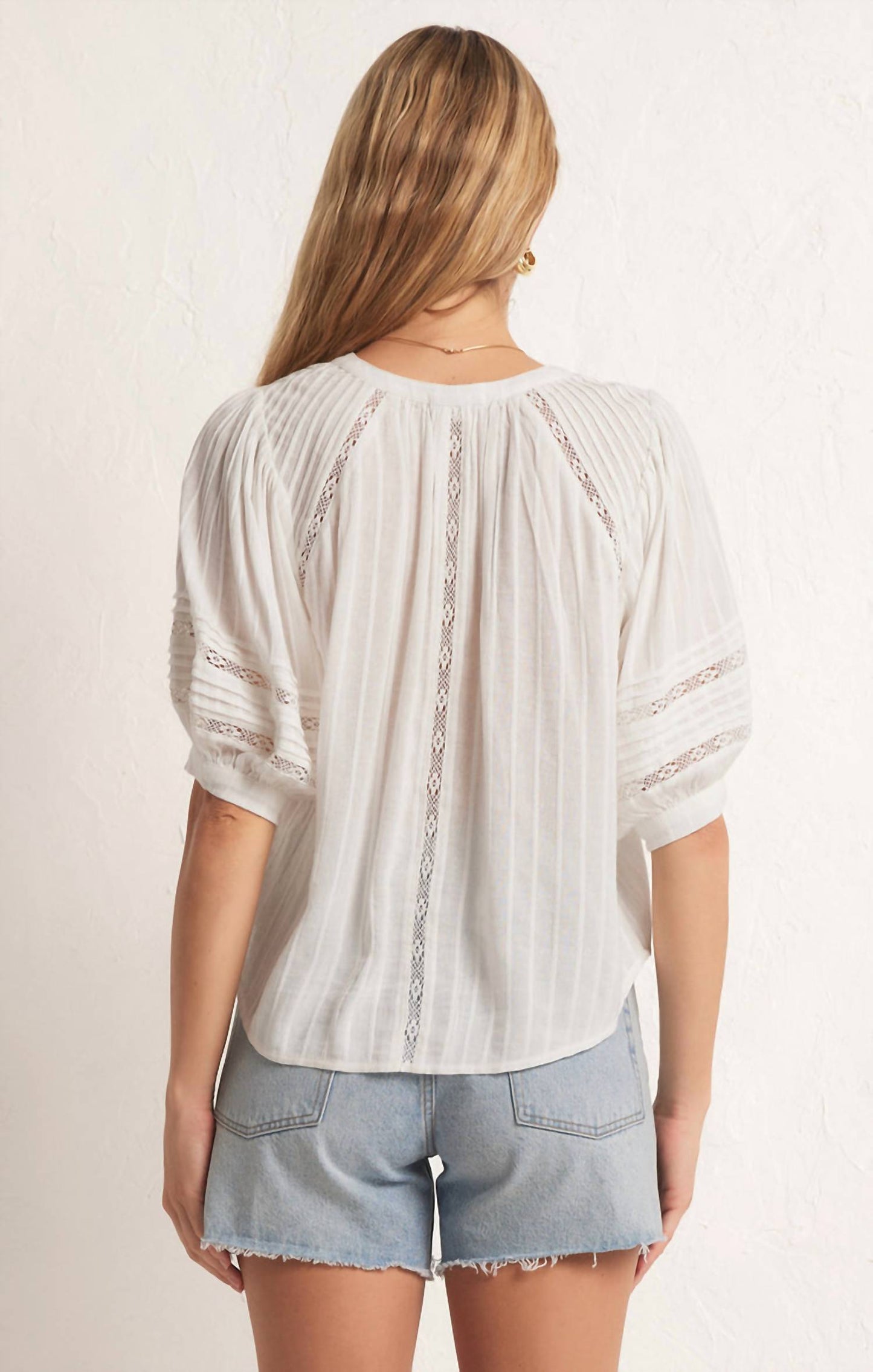 Z Supply - Elliot Lace Inset Top