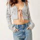 Free People - Twinkle V-neck Long Sleeve Cardigan