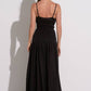 Elan - Mindy Tie Front Maxi Dress
