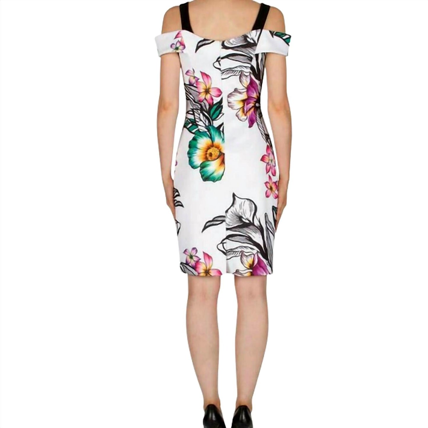 Joseph Ribkoff - Floral Off-shoulder Dress