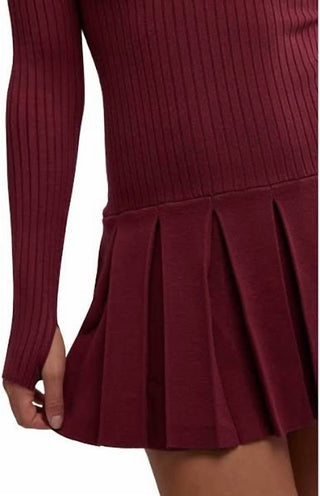 Free People - Emmy Mini Sweater Dress