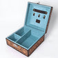 American Darling - Women's Hand-tooled Leather Locking Jewelry Case