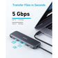 Adaptador USB C Anker 332 5 em 1