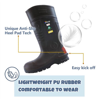 Pinnip - Men's Csa Approved Waterproof Steel Toe Safety Boots