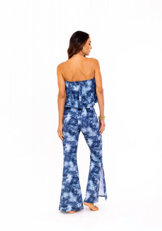 Soah - Calça Lounge Tie Dye Bardot Feminina