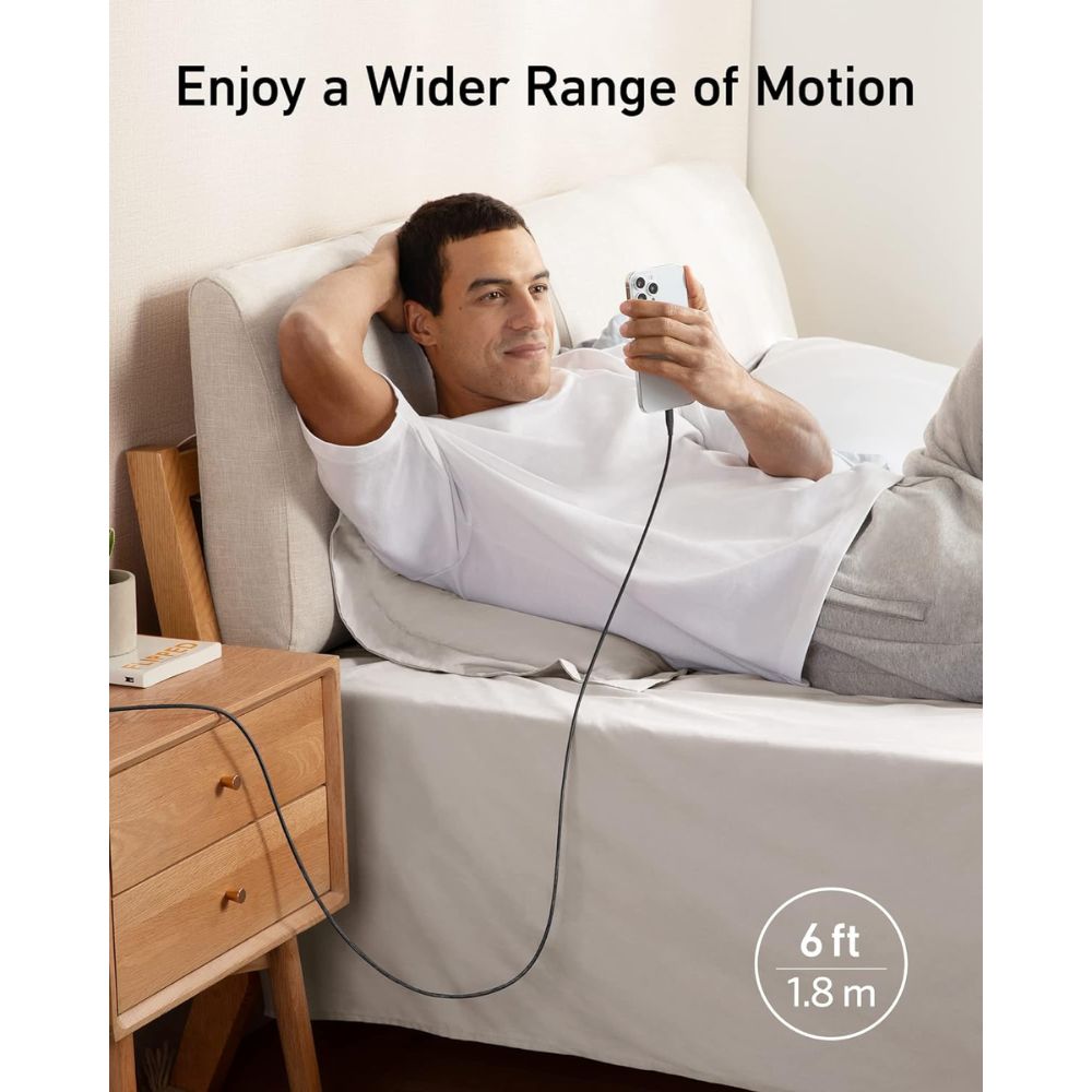 Anker - Cabo Powerline+ II USB-A para Lightning de 3 metros - Preto