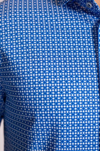 Buki - Camisa técnica de manga curta com xadrez Castille