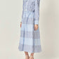 English Factory - Stripe Block Maxi Dress