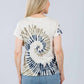 Elliott Lauren - Whirlpool Scoop Tie Dye Tee