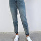 Trendsi - Judy Blue Full Size Mid Rise Rigid Magic Release Hem Jeans