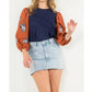 Thml - Mixed Media Knit Top