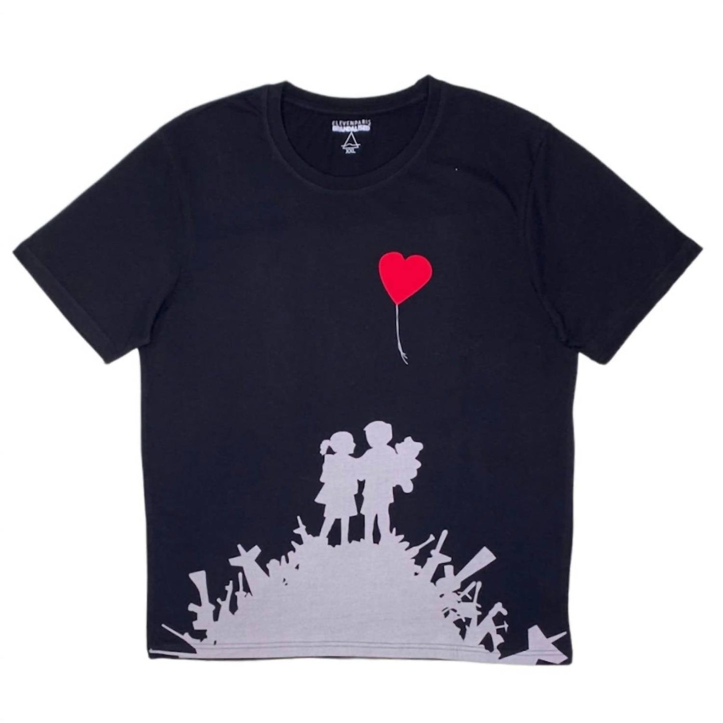 Eleven Paris - Men's Life Is A Joke Heart Balloon T-Shirt