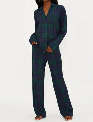 Beach Riot - Conjunto de pijama Livy Top e calça Connie