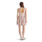 Steve Madden - Palermo Mixed Media Bubble Hem Sleeveless Dress