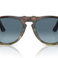 Persol - Óculos de Sol Aviator Original Não Polarizados 0649 1158 - Q8