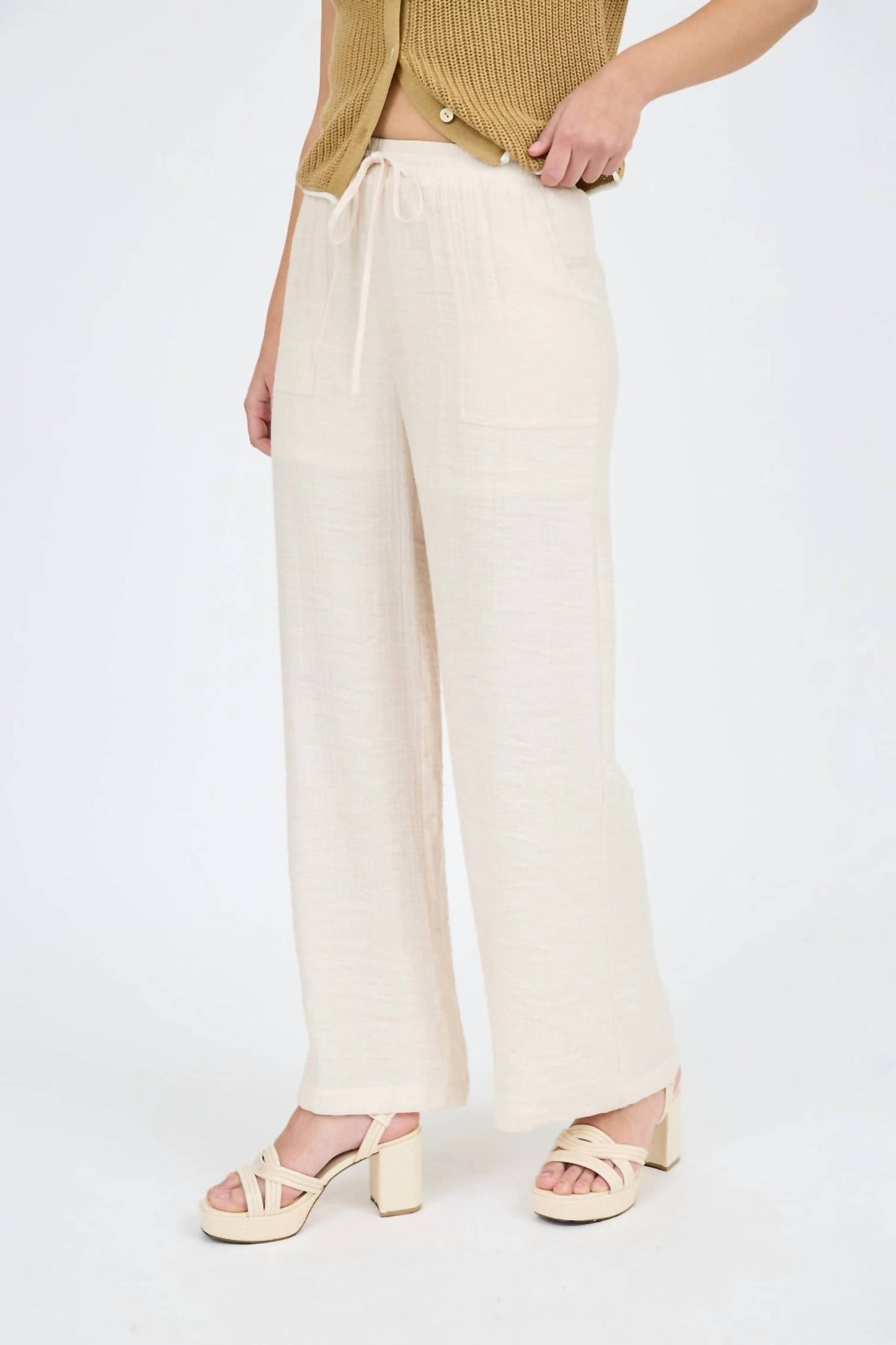 Lucy Paris - Cloud Nine Wide Leg Pants