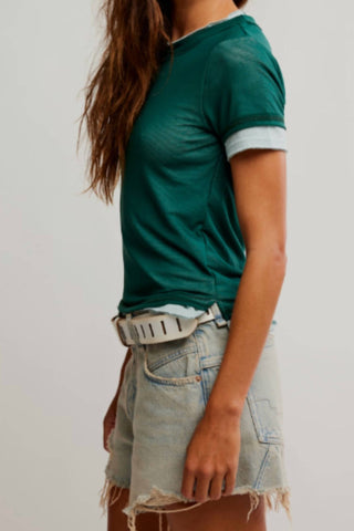 Free People - Camiseta Tasha Feminina