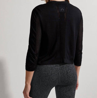 Varley - Camiseta de manga comprida sem costura Halldale