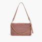 Like Dreams - Women's Demi Faux Fur Sherpa Envelope Shoulder Bag
