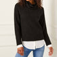 Karen Kane - Layered Turtleneck Sweater