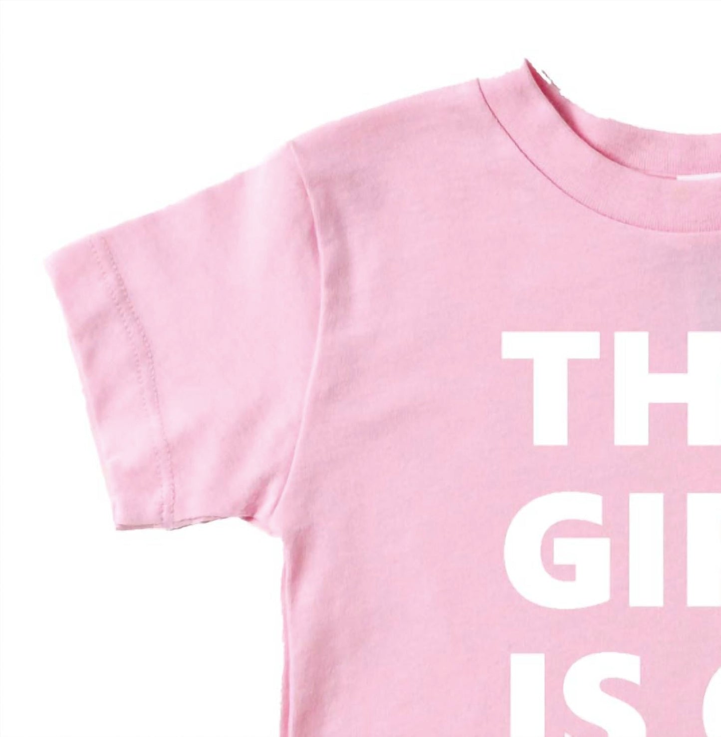 Bella + Canvas - Girl's This Girl Is On Fire Summer Tee