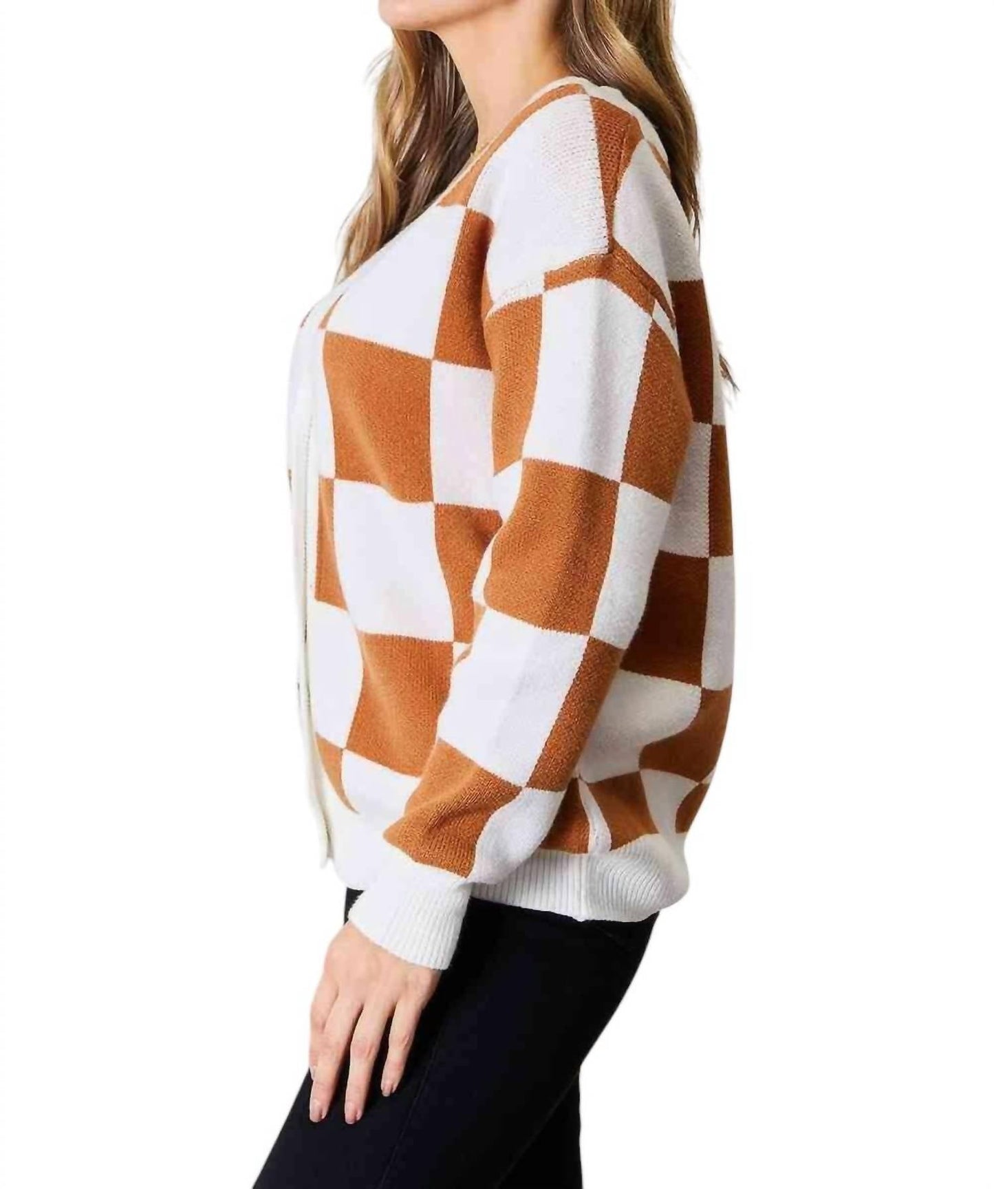 Double Take - Plush Oversized V-Neck Cardigan