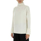 Vince - Funnel Neck Long Sleeve Rolled Cuffs 100% Wool