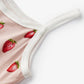 Milkbarn - Girl's Strawberry Organic Cotton Ballet Dress